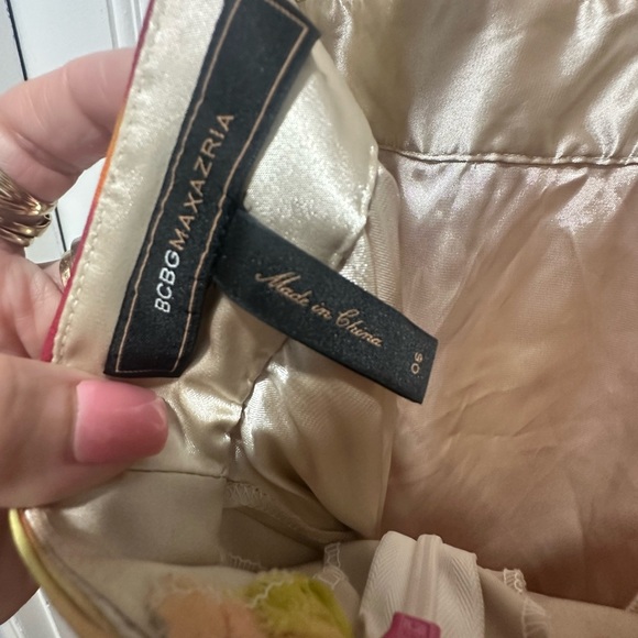 BCBG Women’s Y2K Silk Floral Chiffon Ibiza Maxi Dress Size 6 Maximalist - Picture 4 of 5